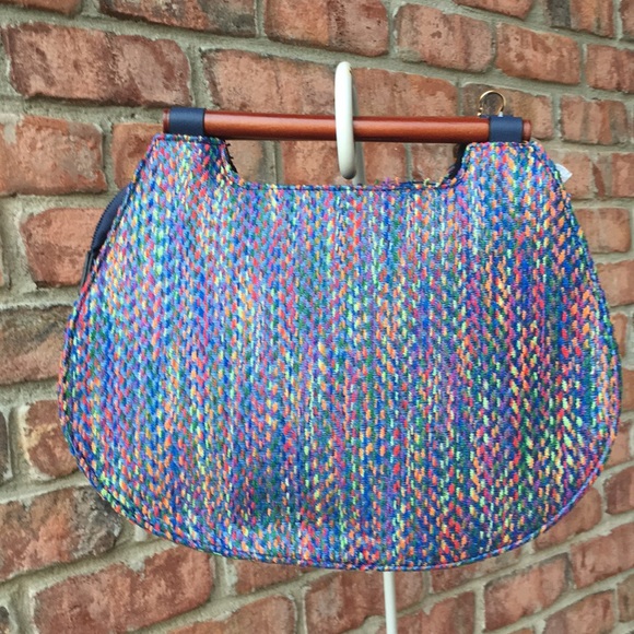 NWT Handbag Republic Navy Blue Multi Bag Purse New - Picture 3 of 8